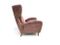 Vintage Upholstered Armchair, 1950s, Image 7