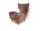 Vintage Upholstered Armchair, 1950s, Image 1