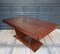 French Art Deco Dining Table in Rosewood, 1930s 14