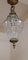 Antike Deckenlampe aus poliertem Kristallglas, 1900er 2