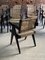 Black Dining Chairs by Jacques Dworczak and Pierre Jeanneret, 1955, Set of 12 11