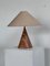 Lampada vintage in legno, anni '70, Immagine 10