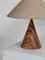 Vintage Lampe aus Holz, 1970er 9