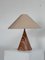 Vintage Lampe aus Holz, 1970er 1