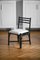Table with Glass Top and Chairs in Black Lacquered Rattan, 1970s, Set of 13 6