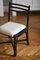 Table with Glass Top and Chairs in Black Lacquered Rattan, 1970s, Set of 13, Image 7
