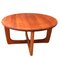 Round Coffee Table in Teak by E. W. Bach, 1960s 1