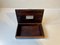 Modern Danish Rosewood and Sterling Silver Box from Hans Hansen, 1950s 9