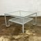 Vintage Coffee Table with Grid 6