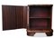 French Art Deco Cloud Walnut Bedside Cabinets with Inner Shelf, 1920s, Set of 2, Image 2