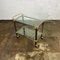 French Messing & Chrome Bar Cart Trolley 2