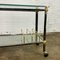 French Messing & Chrome Bar Cart Trolley 6