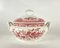 Rote Vintage Fasan Series Suppenterrine von Villeroy & Boch, Deutschland, 1980er 1