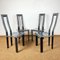 Regia Chairs by Antonello Mosca for Ycami Collection, 1980s, Set of 4 1