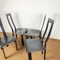 Regia Chairs by Antonello Mosca for Ycami Collection, 1980s, Set of 4 6