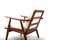 Teak GE-270 Easy Chair by Hans J. Wegner for Getama, 1950s, Image 4