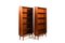 Danish Conical Bookcases in Teak by Johannes Sorth, 1960s, Set of 2 3