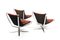 Falcon Chairs in Chrome and Leather by Sigurd Ressell for Vatne Furniture, 1970s, Set of 4 11