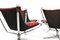 Falcon Chairs in Chrome and Leather by Sigurd Ressell for Vatne Furniture, 1970s, Set of 4 12