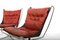 Falcon Stühle aus Chrom & Leder von Sigurd Ressell für Vatne Furniture, 1970er, 4er Set 4