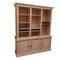 Vintage Wooden Shelf with Low Doors, 1990s 4