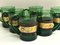 Vintage Emerald Glass Mugs, France, Set of 6 2