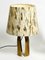 Large Mid-Century Brass Table Lamps, Set of 2 18