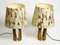 Large Mid-Century Brass Table Lamps, Set of 2 17