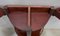 Small Half-Moon Mahogany Console in Directory Style, 1920s, Image 11