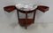 Small Half-Moon Mahogany Console in Directory Style, 1920s, Image 5