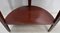 Small Half-Moon Mahogany Console in Directory Style, 1920s, Image 13