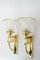 Art Deco Wall Lamps with Original Opaline Glass Shades, Vienna, 1920s, Set of 2 1