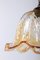 Lámpara colgante de cristal de Murano, años 60, Imagen 7