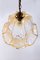 Lámpara colgante de cristal de Murano, años 60, Imagen 4