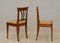 Chaises Biedermeier Antiques en Noyer, Set de 2 2