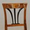 Antique Biedermeier Chairs in Walnut, Set of 2, Image 3