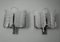 Wall Lamps by Carl Fagerlund for Orrefors, 1960s, Set of 2 2
