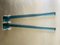 Vintage Blue Coat Rack & Swivel Towel Rail, 1970s, Set of 2 6