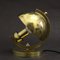 Vintage French Brass Table Lamp in the style of Jacques Adnet, 1930s, Image 3