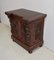 Small Renaissance Style Landing Linen Chest in Oak, Late 19th Century 3