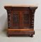 Small Renaissance Style Landing Linen Chest in Oak, Late 19th Century, Image 19
