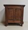 Small Renaissance Style Landing Linen Chest in Oak, Late 19th Century 23