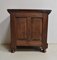 Small Renaissance Style Landing Linen Chest in Oak, Late 19th Century, Image 23