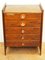 Small Chest of Drawers in Rosewood, 1950s, Image 4
