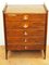 Small Chest of Drawers in Rosewood, 1950s, Image 1