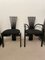 Totem Armchairs and Chairs by Torstein Nilsen for Westnofa, 1980, Set of 4 10