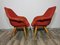 Fauteuils Shell par Miroslav Navratil, 1960s, Set de 2 2