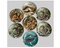 World Wildlife Fund Wall Plates in Porcelain by Heinrich for Villeroy and Boch, 1981, Set of 7 1