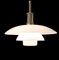 Opaline Glass Ph 4½-4 Ceiling Lamp by Poul Henningsen for Louis Poulsen, 1970s, Image 7