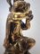 Antike Putto Cherub Lampe aus Bronze & Marmor im Stil von Kinsburger, 1890er 9